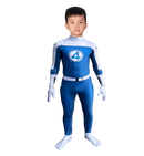 Fantasia Infantil Quarteto Fantástico Filme 2025 Cosplay Traje Crianças