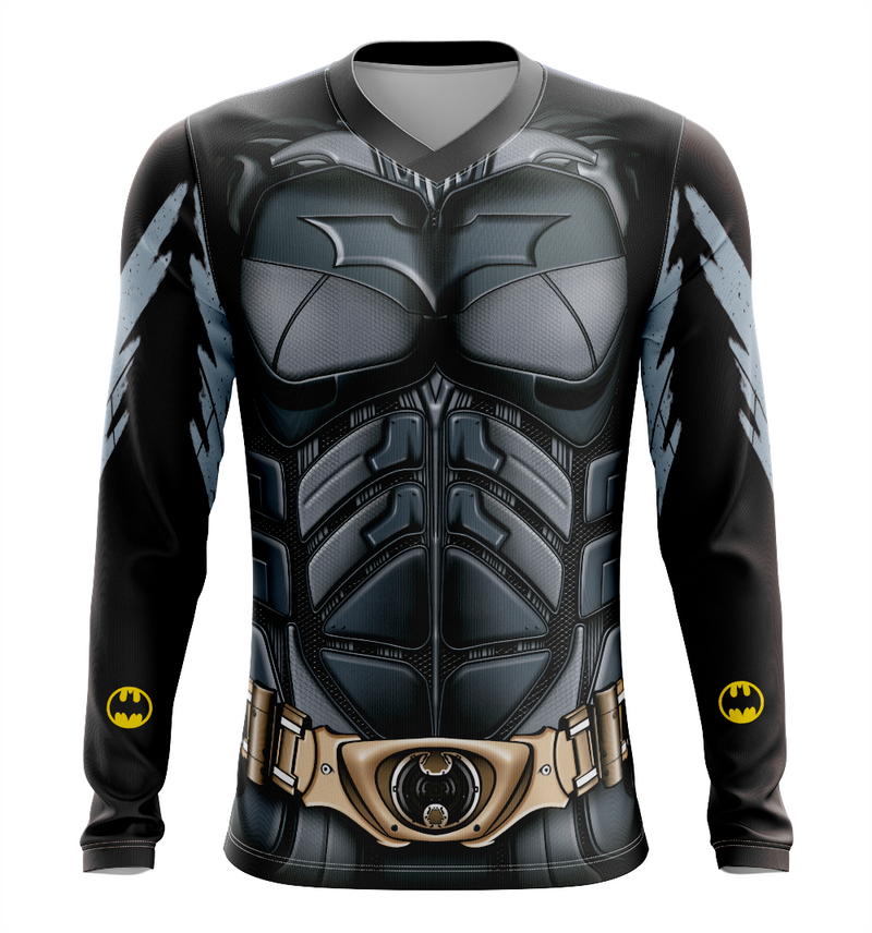 Camisa / Camiseta Batman Begins Filme - Manga Longa