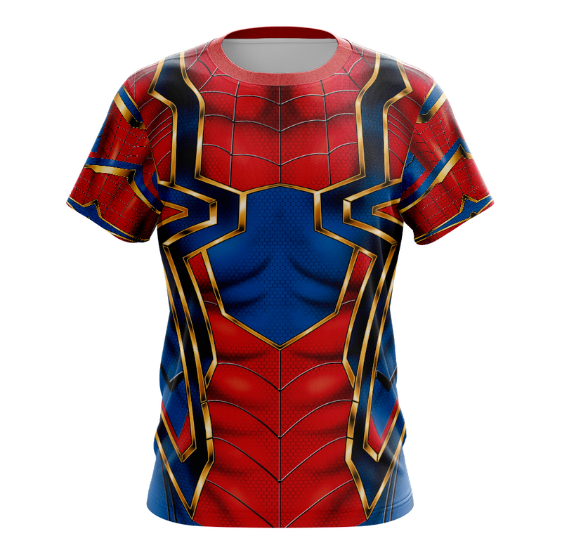 Camisa / Camiseta Homem-Aranha de Ferro Vingadores - Manga Curta