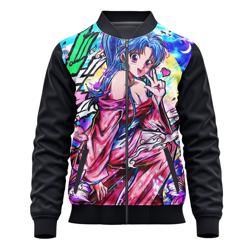 Jaqueta / Blusa Botan Anime Yu Yu Hakusho Adulto e Infantil