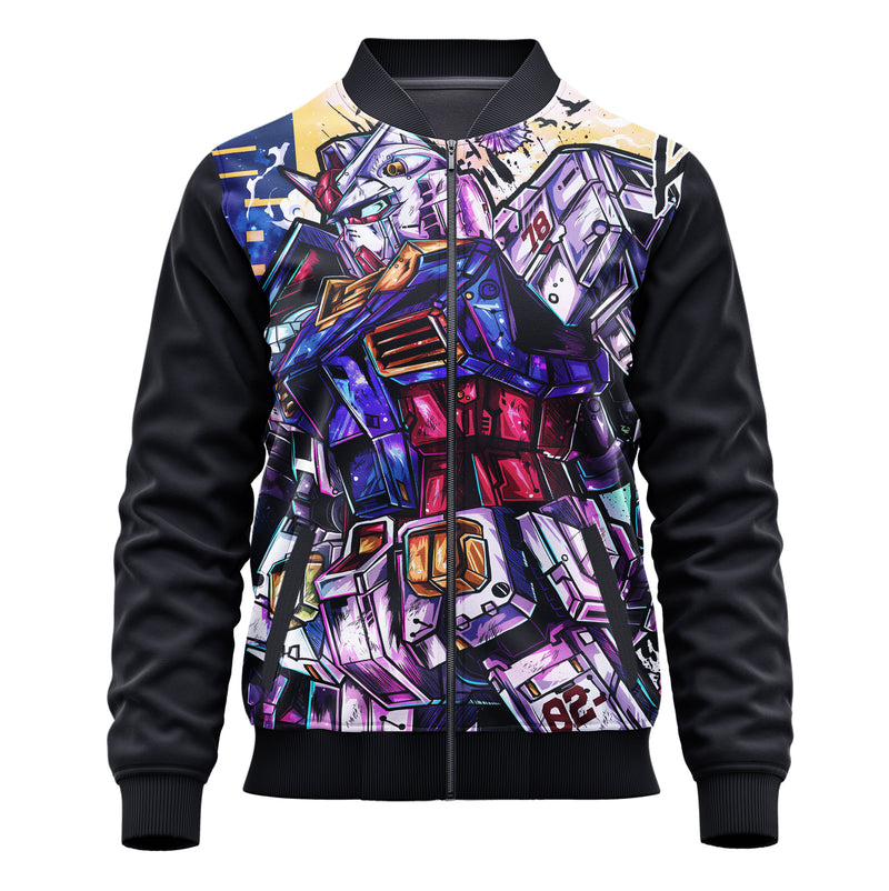 Jaqueta / Blusa Gundam Anime Mobile Suit Gundam Adulto e Infantil
