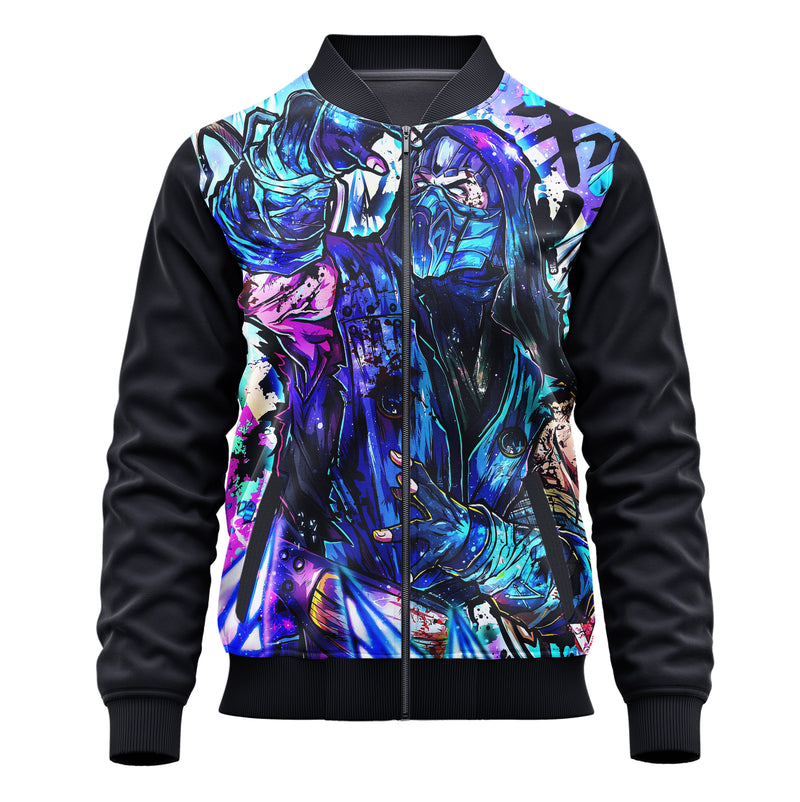 Jaqueta / Blusa Sub-Zero Mortal Kombat Adulto e Infantil