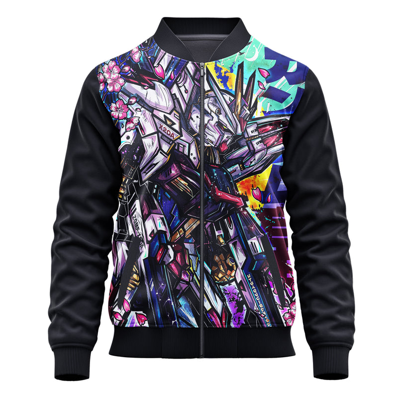 Jaqueta / Blusa Gundam Robô Anime Mobile Suit Gundam Adulto e Infantil