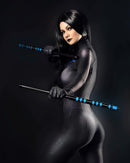 Fantasia Feminina Asa Noturna Traje Luxo Cosplay Mulheres