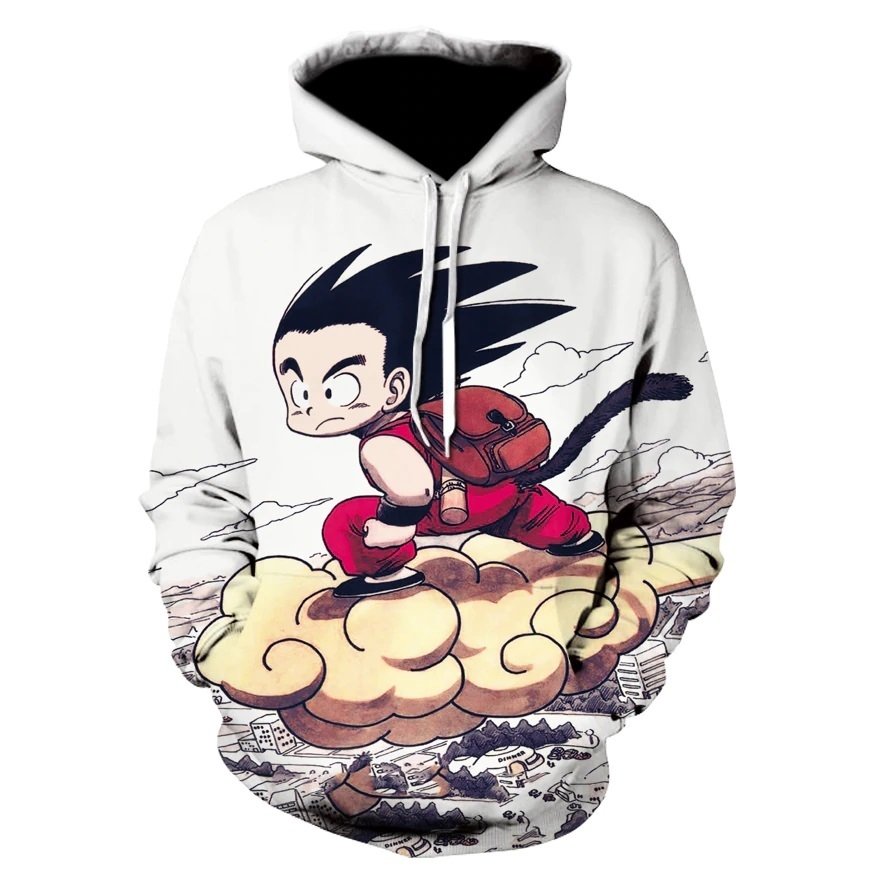 Em promoção! O Anime Dragon Ball Hoodies Impressão 3d Pulôver De