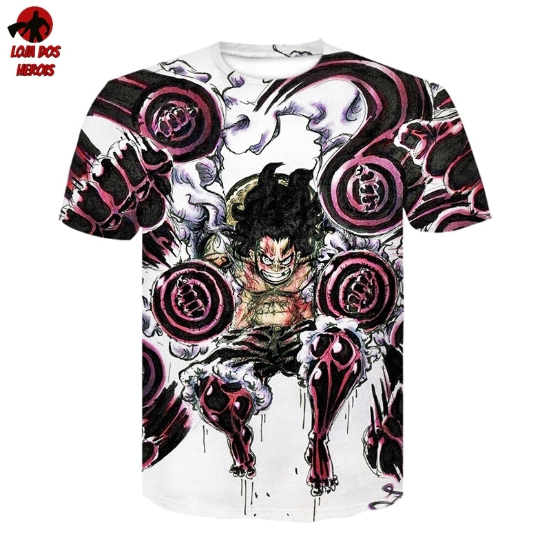 Camiseta Camisa Anime One Piece Luffy