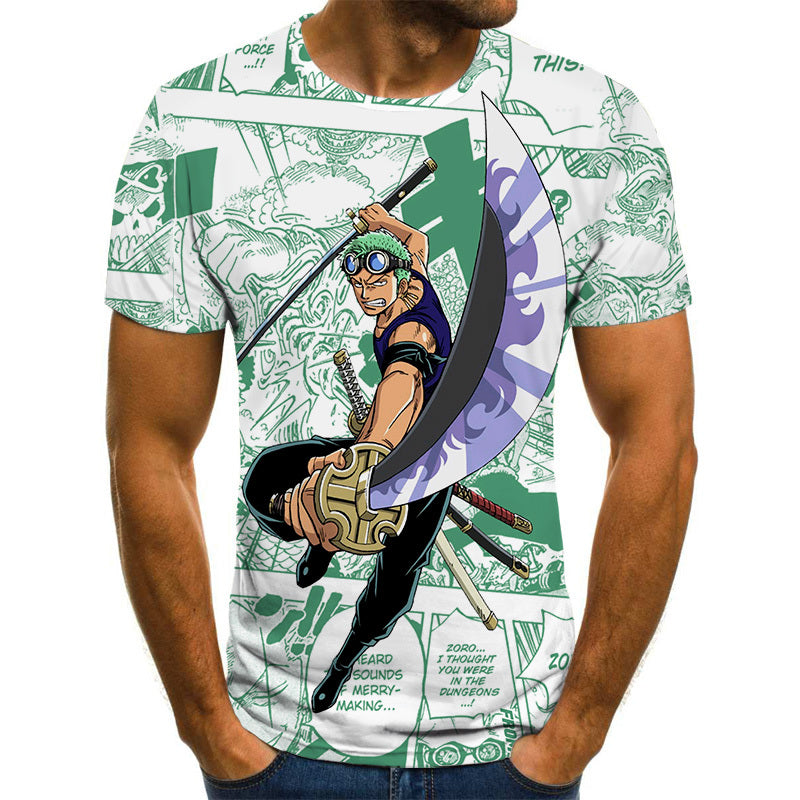 Camisa Camiseta One Piece Zoro Anime Full Hd 1 em Promoção na Americanas