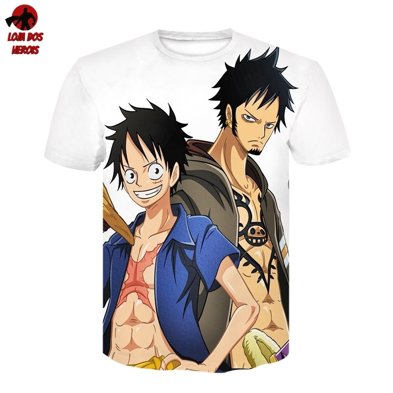 Camisas Camisetas Animes Uniforme 3d - Luffy - One Piece