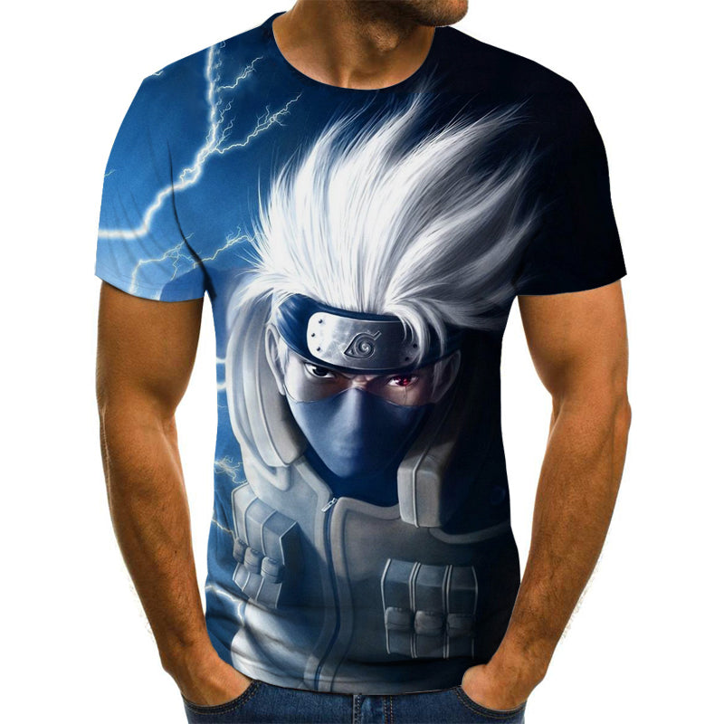 Camisa Camiseta Full 3d Top Naruto Uzumaki Kakashi - HELP FULL - Outros  Moda e Acessórios - Magazine Luiza