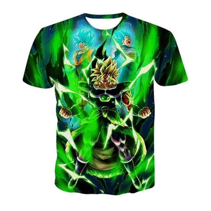 Camisa Camiseta Blusa Anime Dragon Ball Broly Filme