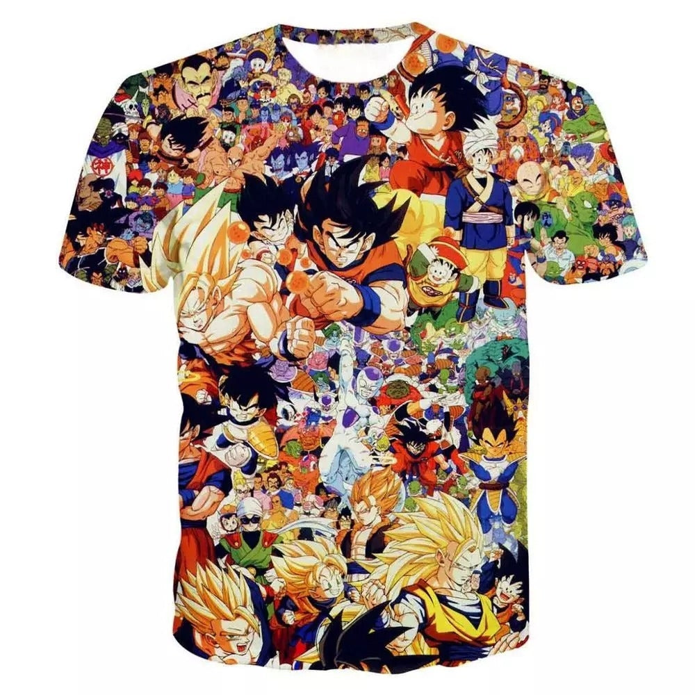 Camisa Camiseta 3d Full Desenho Dragon Ball Z Super Top - HELP FULL -  Camiseta Feminina - Magazine Luiza