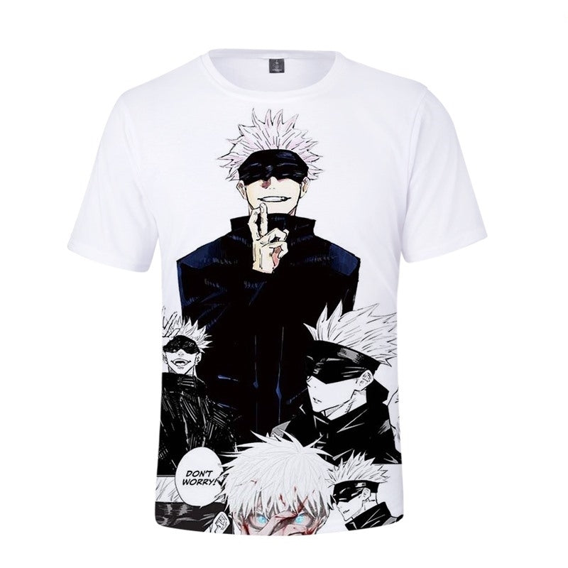 Camisa Masculina Anime Jujutsu Kaisen Estampa 3d Modelos Variados – Frete  Grátis – Loja Varinha Mágica