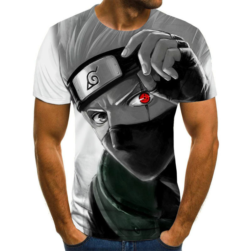 Camisa Camiseta Full 3d Top Naruto Uzumaki Kakashi - HELP FULL - Outros  Moda e Acessórios - Magazine Luiza