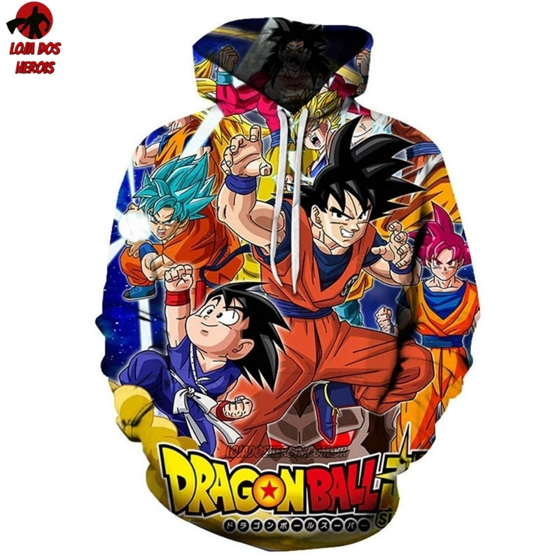 Blusa Jaqueta 3D Full Majin Boo Anime Dragon Ball Super Top