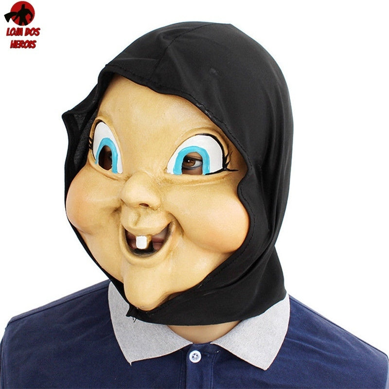 Máscara Cosplay Baby Mask A Morte Te Dá Parabéns Realista Latex Capuz