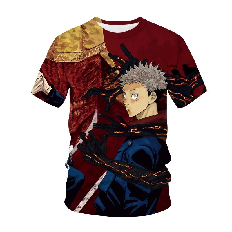 Camisa Masculina Anime Jujutsu Kaisen Estampa 3d Modelos Variados – Frete  Grátis – Loja Varinha Mágica