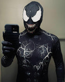 Fantasia Venom Simbionte Filme Adulto Cosplay Traje Luxo