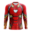 Camisa / Camiseta Homem de Ferro Vingadores Guerra Infinita - Manga Longa