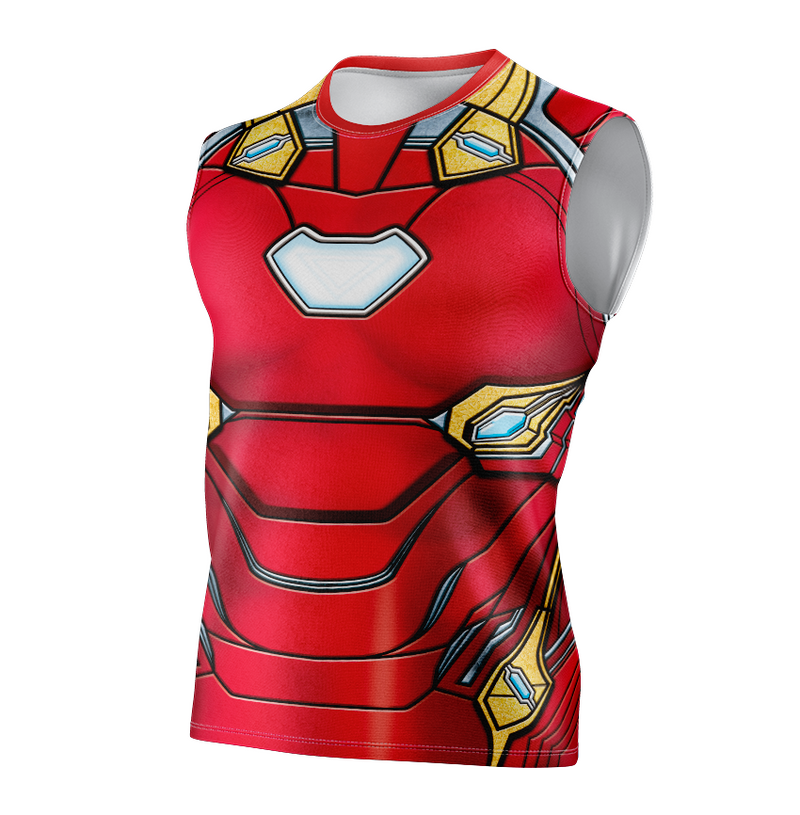 Camisa / Camiseta Homem de Ferro Vingadores Guerra Infinita - Regata