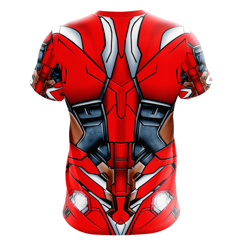 Camisa / Camiseta Homem de Ferro Armadura Mark VI - Manga Curta