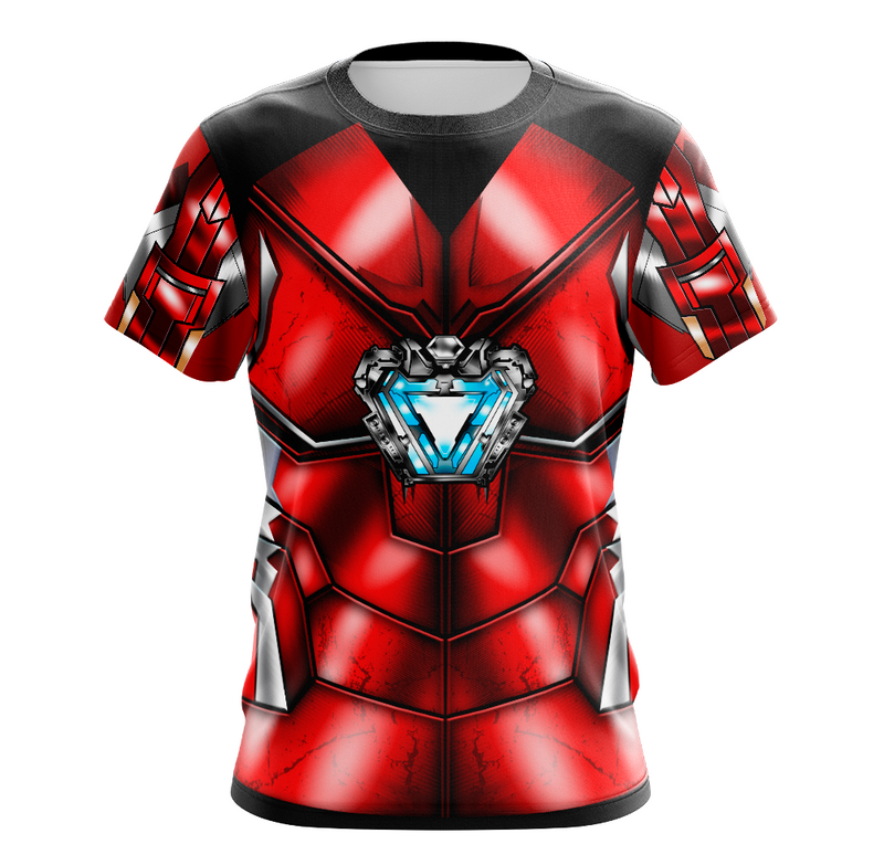 Camisa / Camiseta Homem de Ferro Armadura Hq - Manga Longa