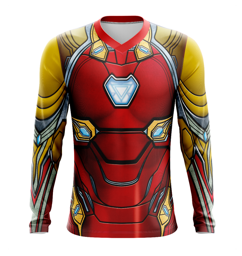 Camisa / Camiseta Homem de Ferro Vingadores - Manga Curta