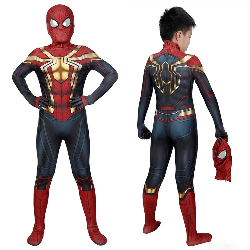 Fantasia Crianças Homem-Aranha: Sem Volta para Casa Infantil Traje Luxo