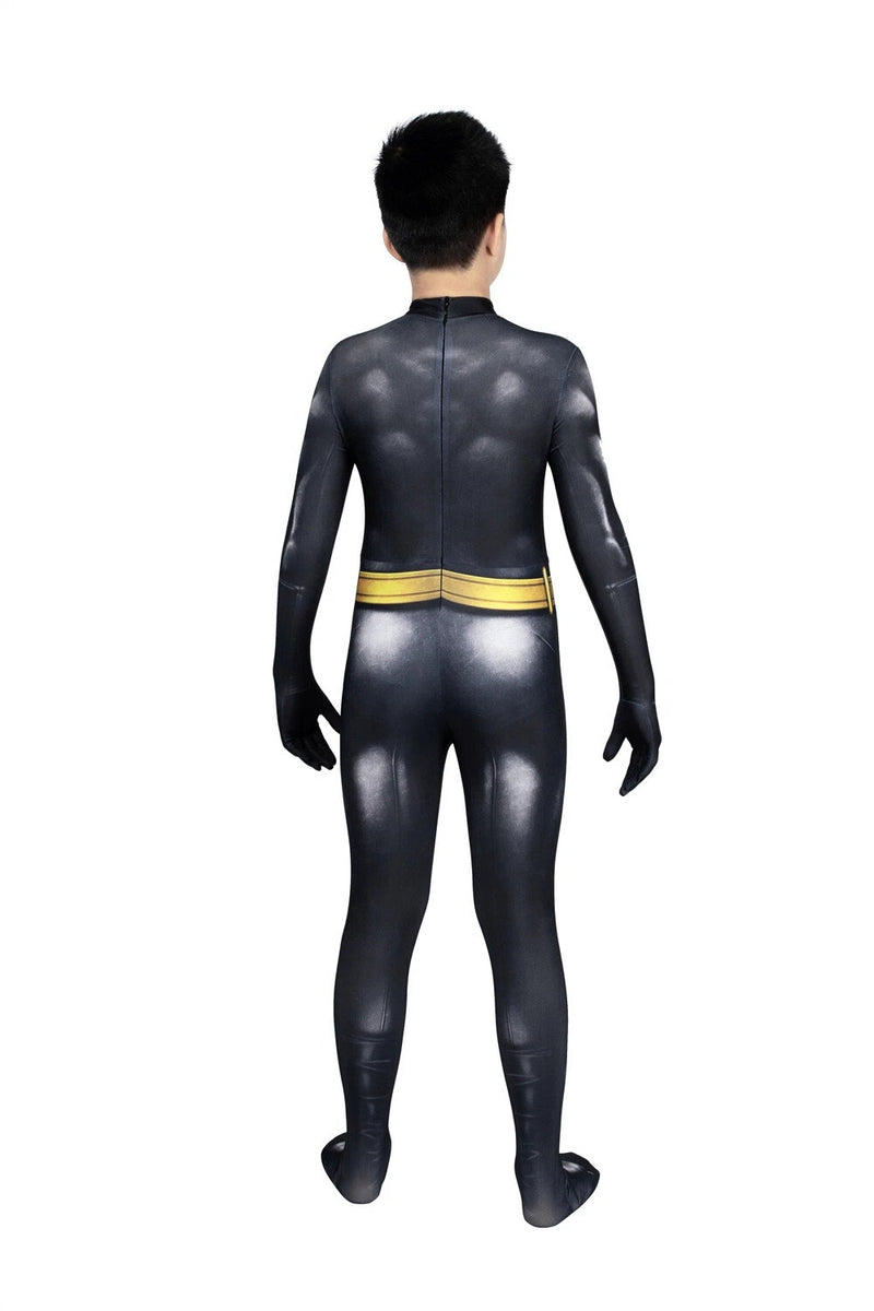 Fantasia Infantil Clássico Michael Keaton Com Capa Traje Cosplay Crianças