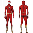 Fantasia The Flash Série Adulto Barry Allen Cosplay Traje Luxo com Máscara