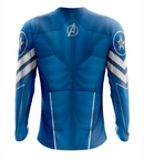 Camisa / Camiseta Capitão América Primeiro Vingador Clássico Filme - Manga Longa