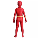 Fantasia Infantil The Flash Série Barry Allen Liga da justiça Cosplay Traje Luxo Crianças Máscara