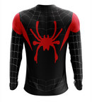 Camisa / Camiseta Homem-Aranha Miles Morales Aranhaverso - Manga Longa