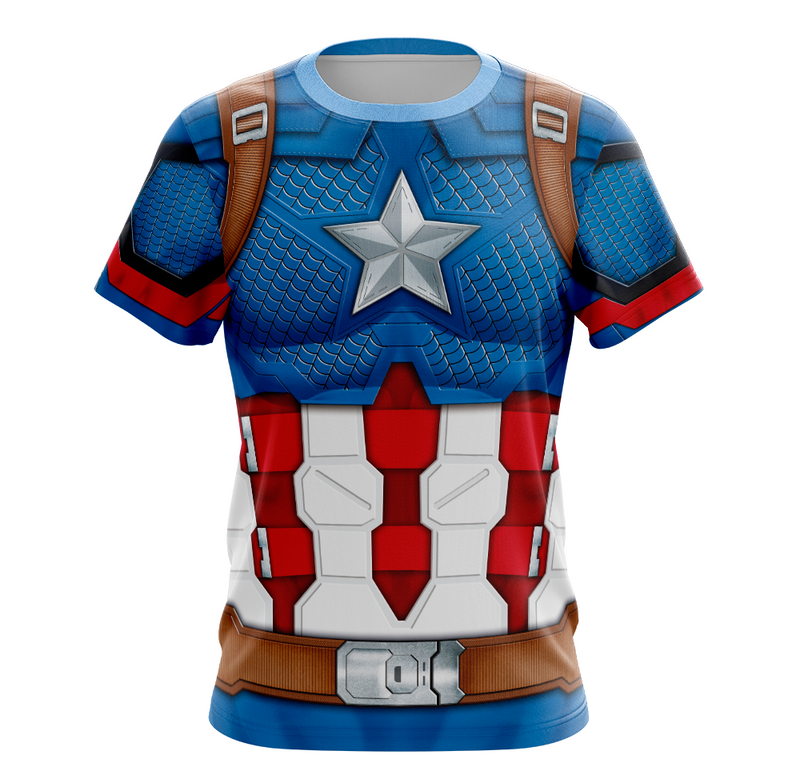 Camisa / Camiseta Capitão América Vingadores Filme - Regata
