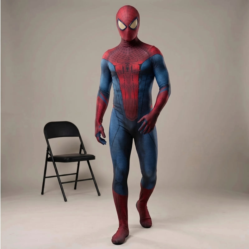 Fantasia Homem-Aranha Andrew Garfield Cosplay Filme TASM Traje Profissional