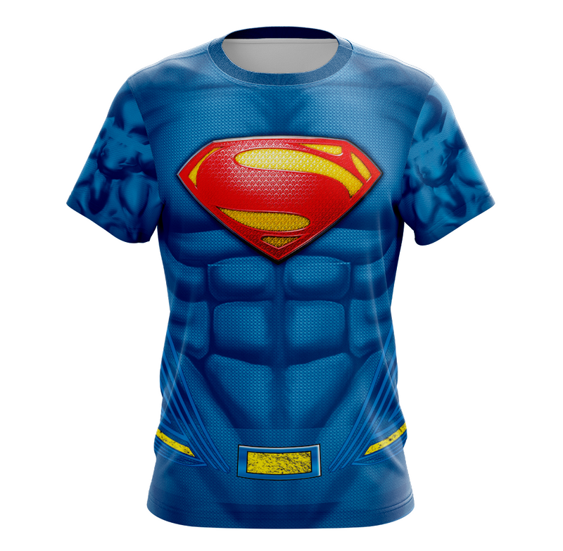 Camisa / Camiseta Superman Novo Traje HQ - Manga Curta