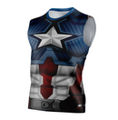 Camisa / Camiseta Capitão América Guerra Civil - Manga Longa