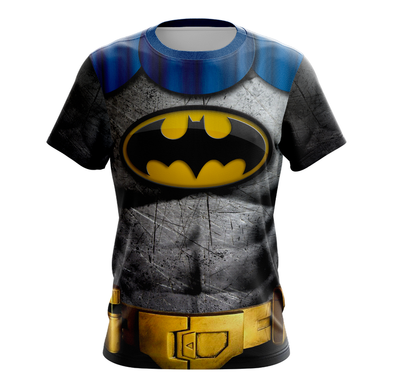 Camisa / Camiseta Batman Bruce Wayne Clássico HQ - Manga Longa