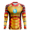 Camisa / Camiseta Homem de Ferro Armadura Mark XLII - Manga Longa