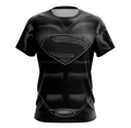 Camisa / Camiseta Superman Black Suit - Regata