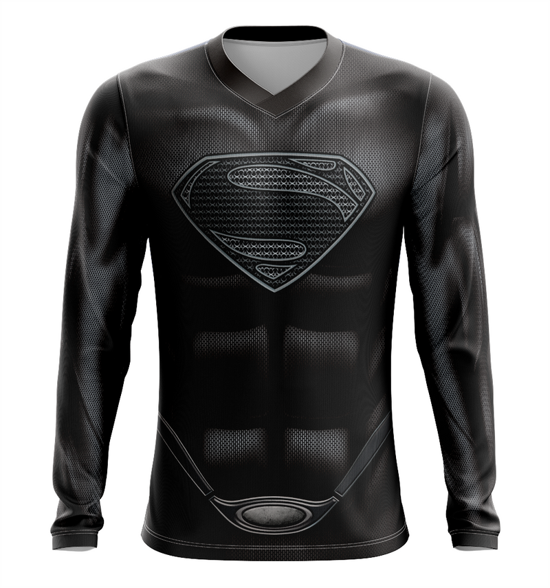 Camisa / Camiseta Superman Black Suit - Regata