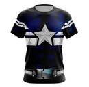Camisa / Camiseta Capitão América Super Soldado HQ - Manga Longa