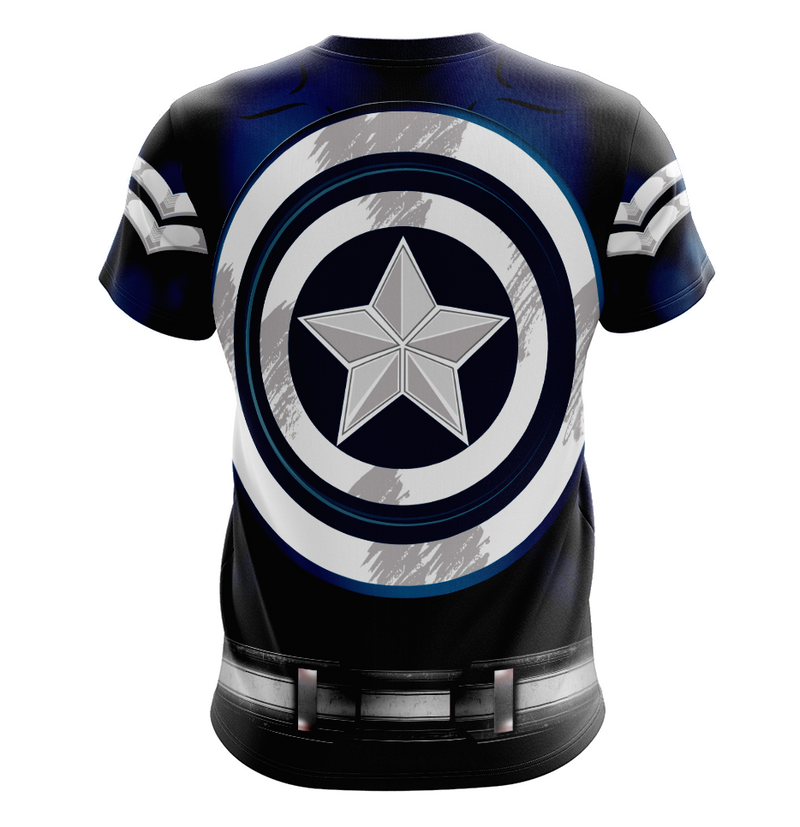 Camisa / Camiseta Capitão América Super Soldado HQ - Manga Curta