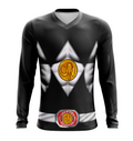 Camisa / Camiseta Power Rangers Mighty Morphin Ranger Preto - Manga Curta