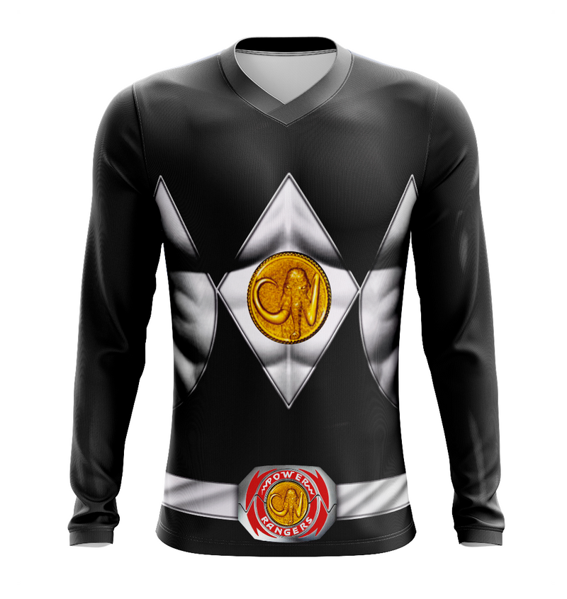 Camisa / Camiseta Power Rangers Mighty Morphin Ranger Preto - Regata