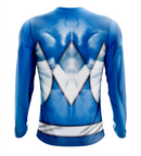 Camisa / Camiseta Power Rangers Mighty Morphin Ranger Azul - Manga Curta