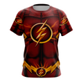 Camisa / Camiseta Flash Liga da Justiça - Manga Curta