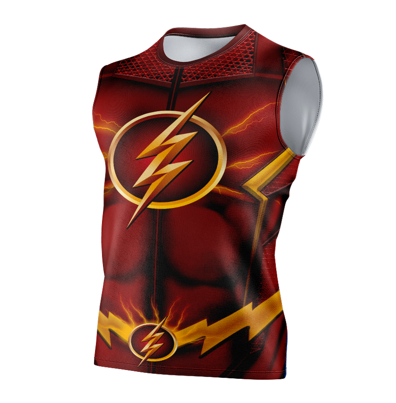 Camisa / Camiseta Flash Liga da Justiça - Manga Longa