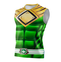 Camisa / Camiseta Power Rangers Mighty Morphin Ranger Verde - Manga Curta