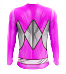 Camisa / Camiseta Power Rangers Mighty Morphin Ranger Rosa - Manga Curta