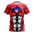 Camisa / Camiseta Power Rangers Filme Ranger Vermelho - Manga Curta